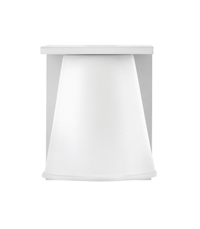 Hinkley Hans Outdoor Wall Down Lamp Contemporary Textured White 2700K IP44 1x GU10-6