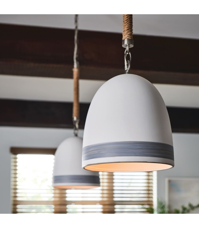 Hinkley Nash Dome Pendant Ceiling Light Traditional Antique Nickel 1x E27-4