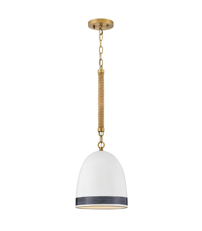 Hinkley Nash Dome Pendant Ceiling Light Traditional Heritage Brass 1x E27-1