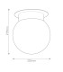 Kichler Albers Globe Ceiling Light Contemporary Black 1x E27-3