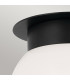 Kichler Albers Globe Ceiling Light Contemporary Black 1x E27-6