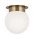 Kichler Albers Globe Ceiling Light Contemporary Champagne Bronze 1x E27-1