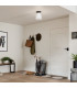 Kichler Albers Semi Flush Ceiling Light Contemporary Black 1x E27-2