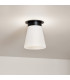 Kichler Albers Semi Flush Ceiling Light Contemporary Black 1x E27-5