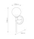 Kichler Benno Bathroom Wall Lamp Contemporary Champagne Bronze 3000K IP44 1x G9-3
