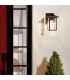 Kichler Cappanna Small Outdoor Wall Lantern Traditional Textured Black IP44 1x E27-2
