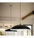 Kichler Delarosa Dome Pendant Ceiling Light Contemporary Black Champagne Bronze 1x E27-4