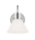 Kichler Farum Bathroom Wall Lamp Classic Polished Chrome 3000K IP44 1x G9-6