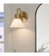 Kichler Farum Bathroom Wall Lamp Classic Champagne Bronze 3000K IP44 1x G9-4