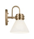 Kichler Farum Bathroom Wall Lamp Classic Champagne Bronze 3000K IP44 1x G9-6