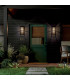 Kichler Hone Medium Outdoor Wall Lantern Classic Textured Black IP44 1x E27-4