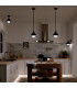 Kichler Niva Dome Wall Lamp Contemporary Black 1x E27-2