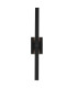 Kichler Nocar Large LED Outdoor Modern Wall Lamp Contemporary Textured Black 3000K IP44-6
