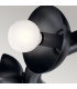 Kichler Palta Cylindrical Pendant Ceiling Light Contemporary Satin Black 9x E14-5