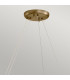 Kichler Palta Cylindrical Pendant Ceiling Light Contemporary Champagne Bronze 9x E14-5