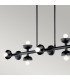 Kichler Palta Bar Pendant Ceiling Light Contemporary Satin Black 10x E14-5