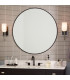 Kichler Solia Wall Lamp Contemporary Brushed Nickel Black 3000K IP44 1x G9-2