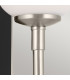 Kichler Solia Wall Lamp Contemporary Brushed Nickel Black 3000K IP44 1x G9-6