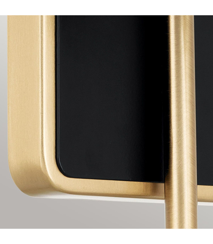 Kichler Solia Wall Lamp Contemporary Champagne Bronze Black 3000K IP44 1x G9-6