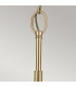 Kichler Winslow Multi Arm Pendant Ceiling Light Classic Natural Brass 3x E27-5