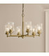 Kichler Winslow Multi Arm Pendant Ceiling Light Classic Natural Brass 6x E27-4