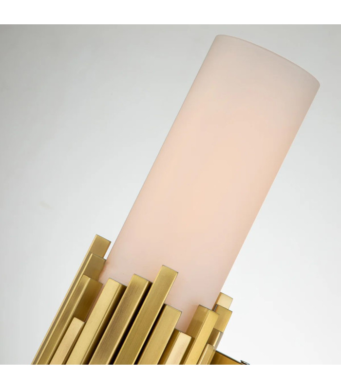 Marvele Up & Down Wall Lamp Contemporary Aged Brass 3000K IP44 2x G9-6