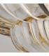 Quoizel Whitecap Ceiling Light Traditional Tinted Amber Glass Mottled Cocoa Brown 4x E14-5
