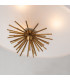 Staring Dome Pendant Ceiling Light Contemporary Distressed Gold 3x E14-6