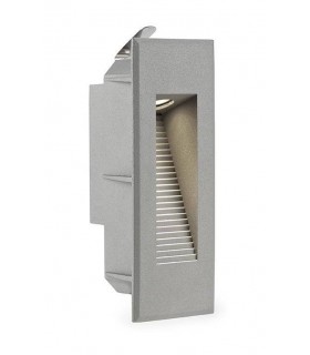 LED 1 Light Outdoor Wall Light Grey IP65 - 1