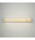 Albatre Modern 80cm Integrated LED Wall Lamp Brass 3000K 300lm White Shade-5