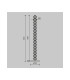Amulet Modern Glass Floor Lamp Gold 3000K 1550lm Glass Shade-3