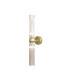 Antic Modern Up & Down Wall Lamp Gold 2xG9 Cognac Shade-1