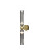 Antic Modern Up & Down Wall Lamp Gold 2xG9 Grey Shade-1