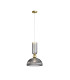 Antic Modern Dome Pendant Ceiling Light Gold 2700K 510lm 1xE27 Grey Shade-1