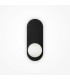 Bao Modern Globe Wall Lights Black 1xG9 White Shade-1