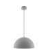 Basic Dome Modern 35cm Dome Pendant Ceiling Light Grey 1xE27-1