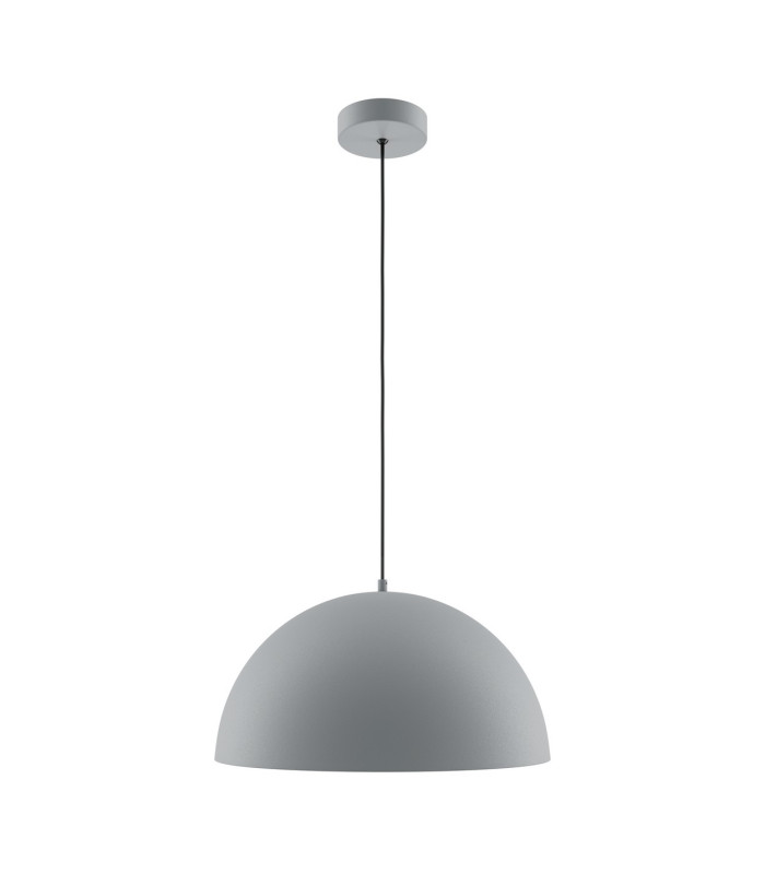 Basic Dome Modern 35cm Dome Pendant Ceiling Light Grey 1xE27-1