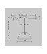 Basic Dome Modern 35cm Dome Pendant Ceiling Light Grey 1xE27-3