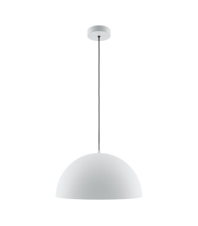 Basic Dome Modern 35cm Dome Pendant Ceiling Light White 1xE27-1