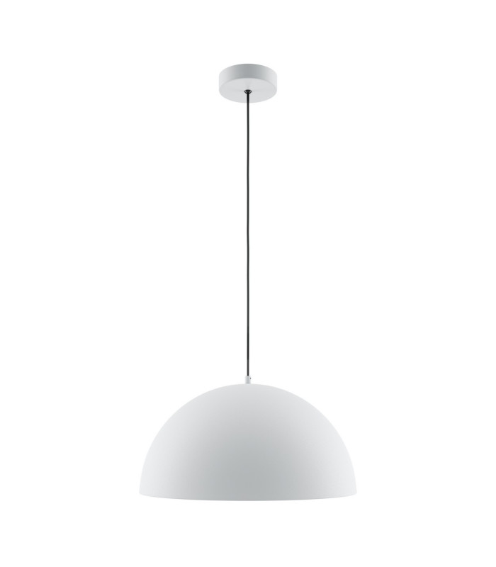 Basic Dome Modern 35cm Dome Pendant Ceiling Light White 1xE27-1
