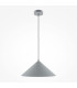 Basic Cone Modern 35cm Dome Pendant Ceiling Light Grey 1xE27-1