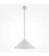 Basic Cone Modern 35cm Dome Pendant Ceiling Light White 1xE27-1