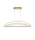 Breeze Modern Bar Pendant Ceiling Light Brass 3000K 2040lm Acrylic Shade-1