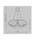 Breeze Modern Pendant Ceiling Light Brass 3000K 2700lm Acrylic Shade-3