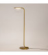 Cabaret Modern Floor Lamp Brass 3000K 850lm Glass Shade-2