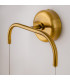 Cabaret Hanging Modern Wall Lamp Brass 3000K 850lm Glass Shade-5