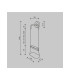 Cabaret Hanging Modern Wall Lamp Brass 3000K 850lm Glass Shade-6