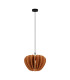 Cambio Modern Pendant Ceiling Light Black 1xE27 Terracotta Shade-1
