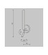 Combo Modern Bedside Reading Wall Light Black 550lm White Shade-3
