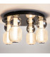 Drop Modern Globe Ceiling Light Chrome 3000K 7000lm Colorful Shade-4